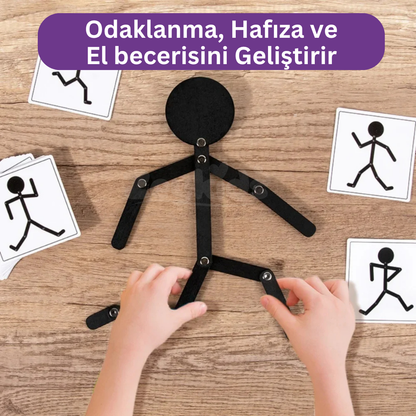 Stickman Eğitici Hafıza Oyunu