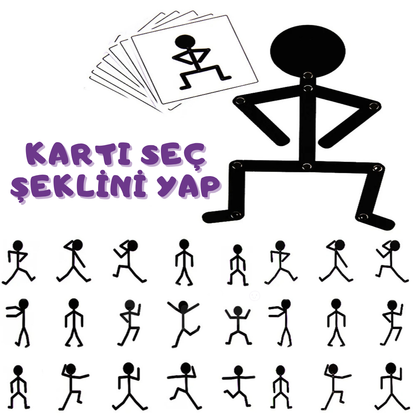 Stickman Eğitici Hafıza Oyunu